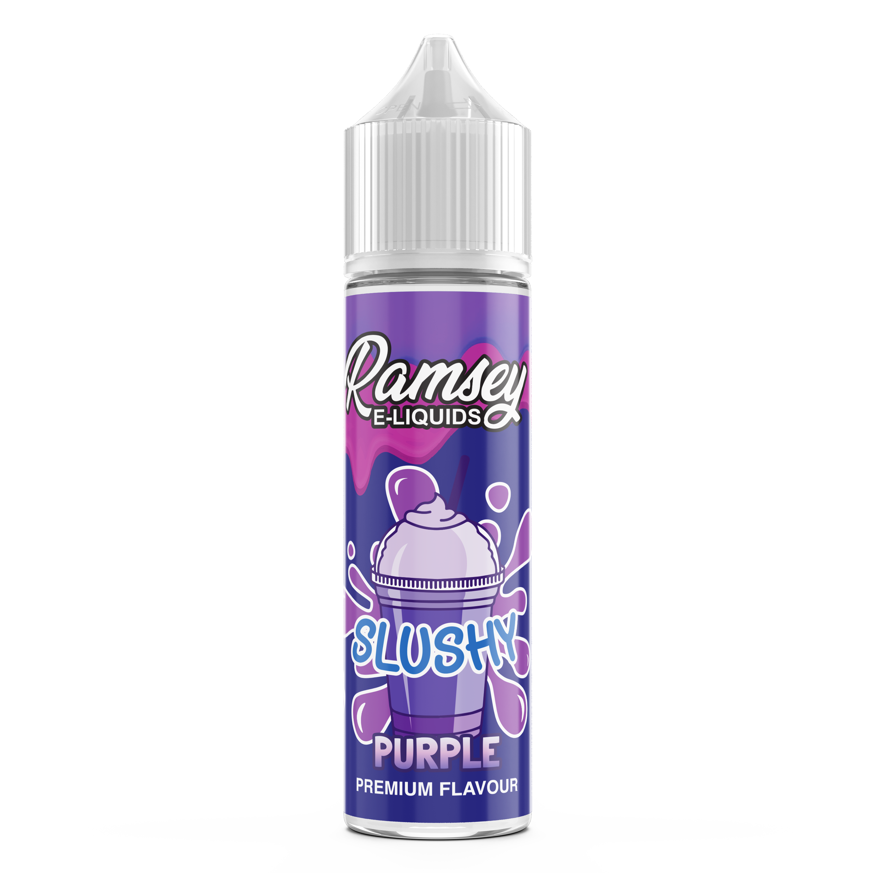 Ramsey E-Liquids Slushy Purple 0mg 50ml Short Fill E-Liquid