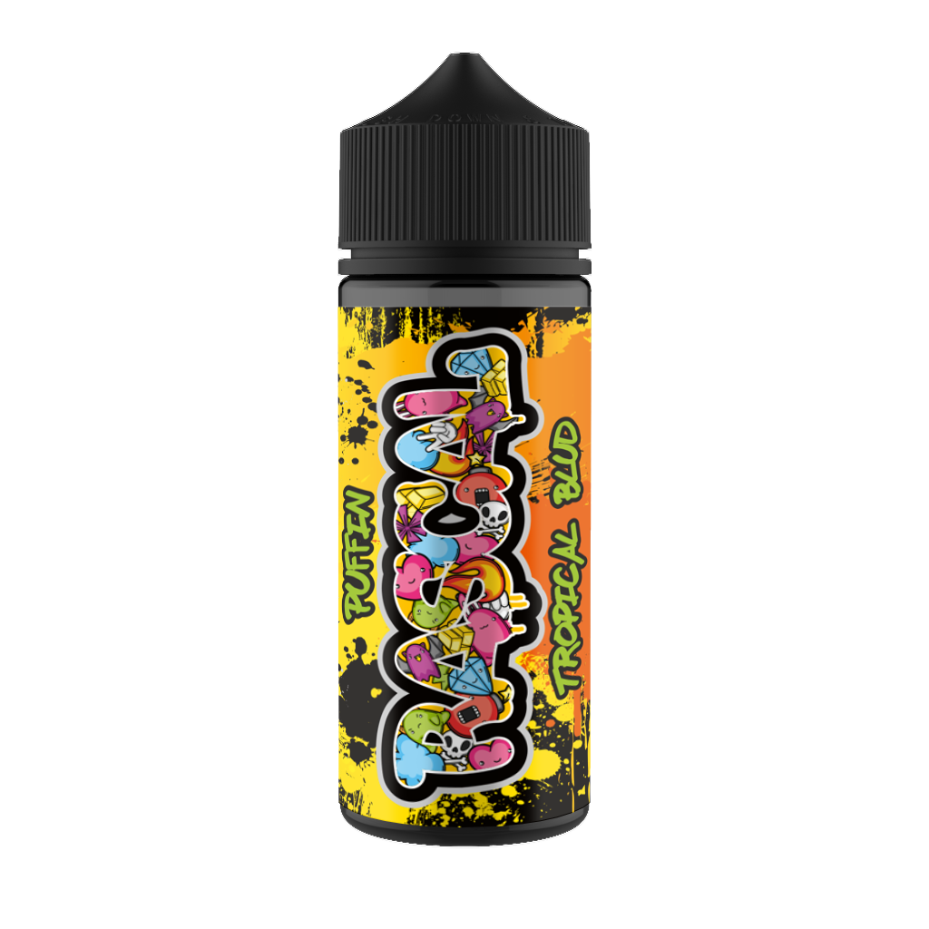 Puffin Rascal Tropical Blud 100ml Shortfills