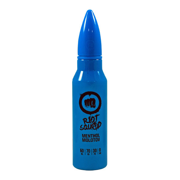 Riot Squad Menthol Molotov 0mg 50ml Shortfill E-Liquid