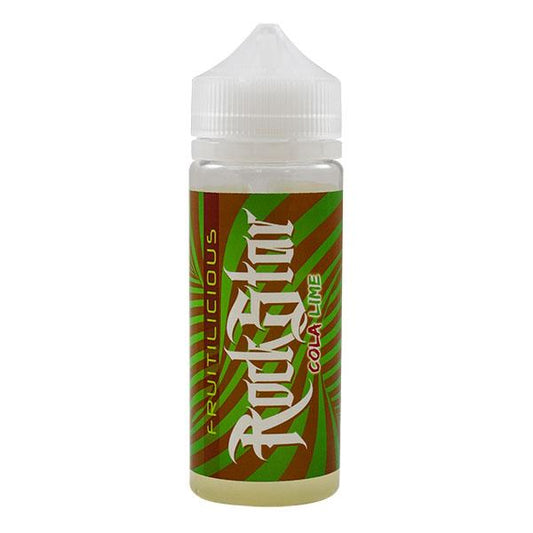 Rockstar Vape Fruitilicious: Cola Lime 0mg 100ml Shortfill E-Liquid