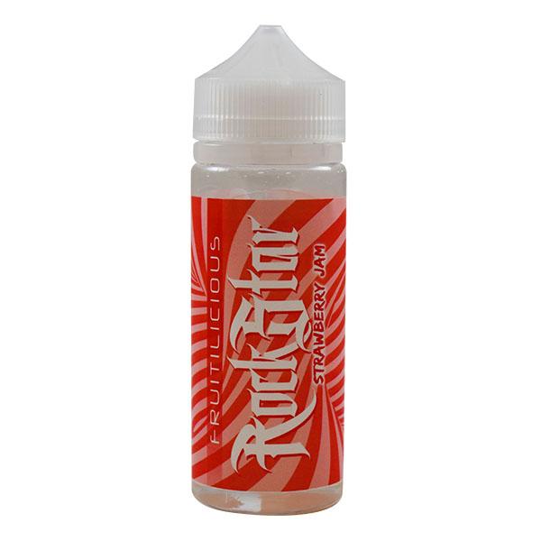 Rockstar Vape Fruitilicious: Strawberry Jam 0mg 100ml Shortfill E-Liquid