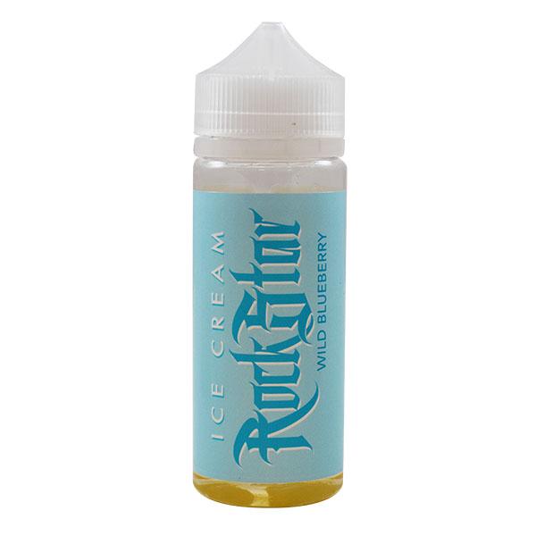 Rockstar Vape Ice Cream Wild Blueberry 0mg 100ml Short Fill E-Liquid