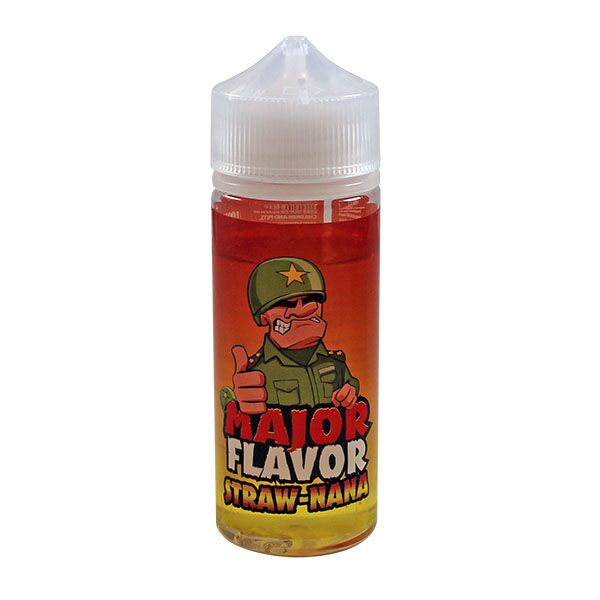 Straw-Nana E-Liquid by Major Flavor 100ml Shortfill