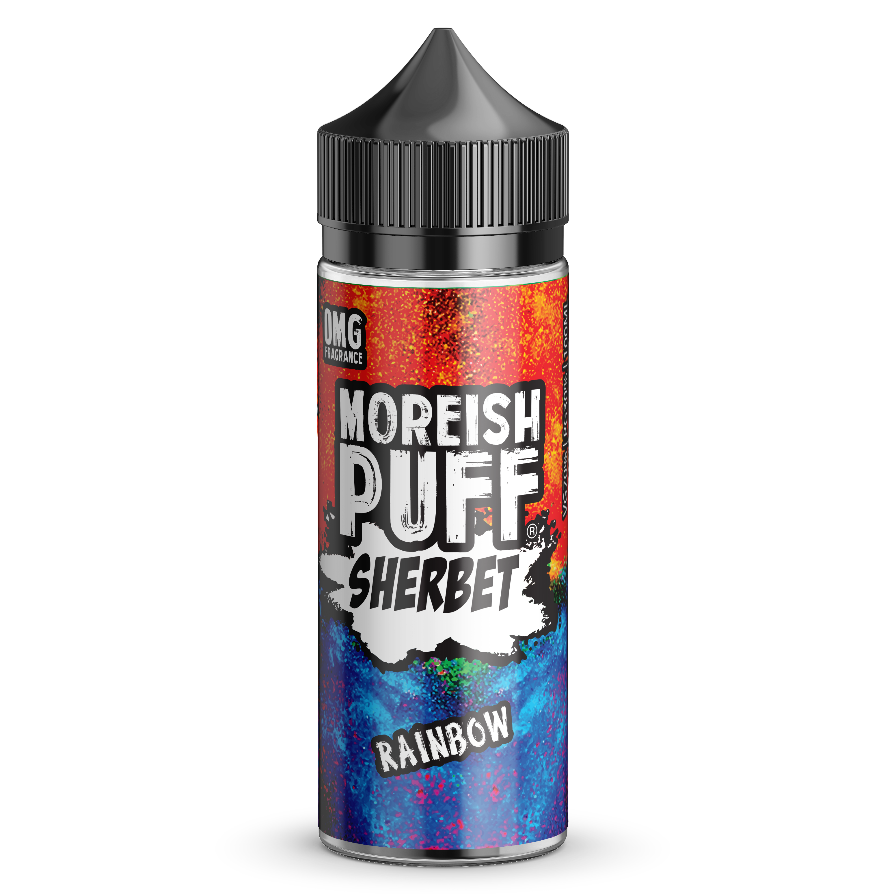 Rainbow Sherbet E-Liquid by Moreish Puff 100ml Short Fill