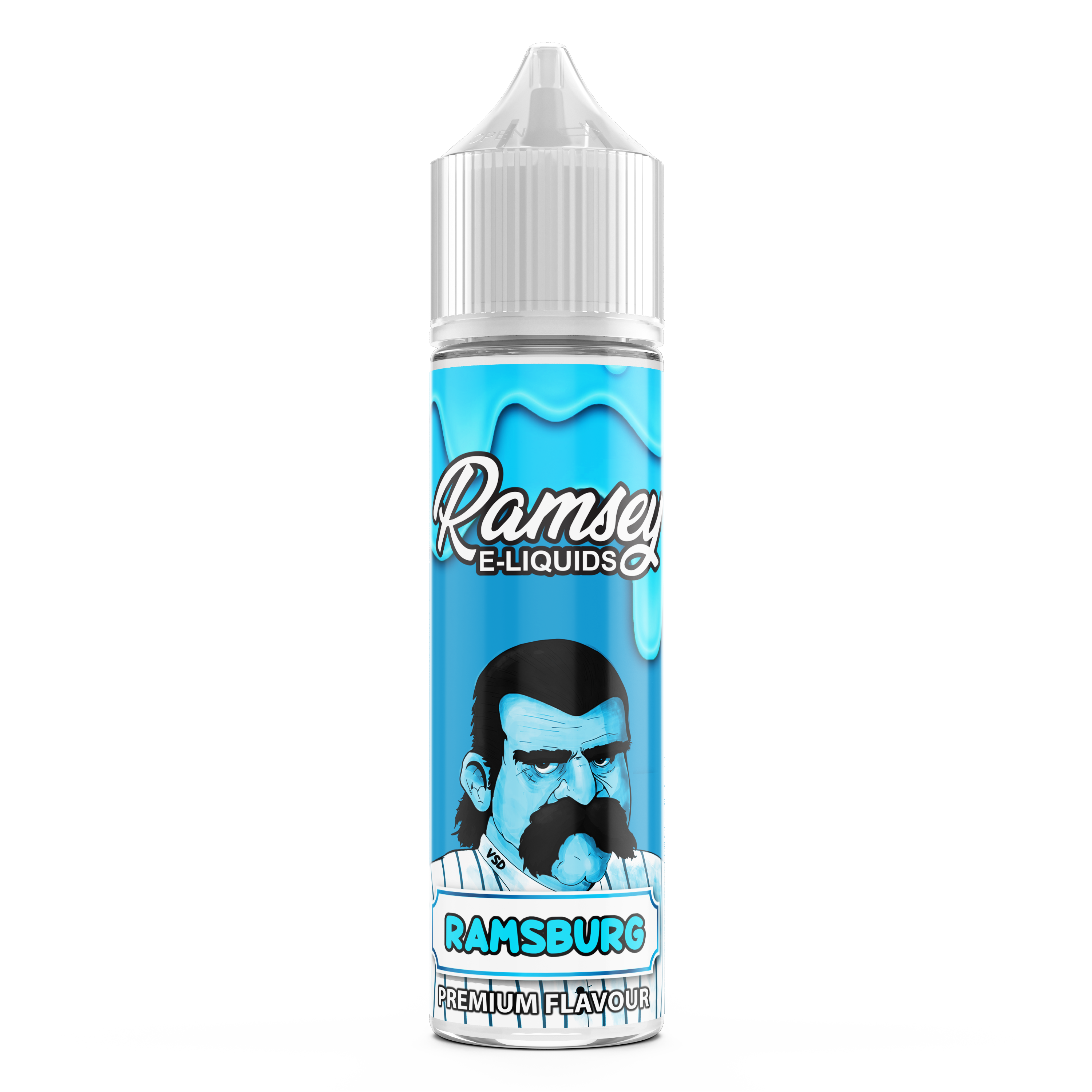 Ramsey E-Liquids Ramsburg 0mg 50ml Shortfill E-Liquid