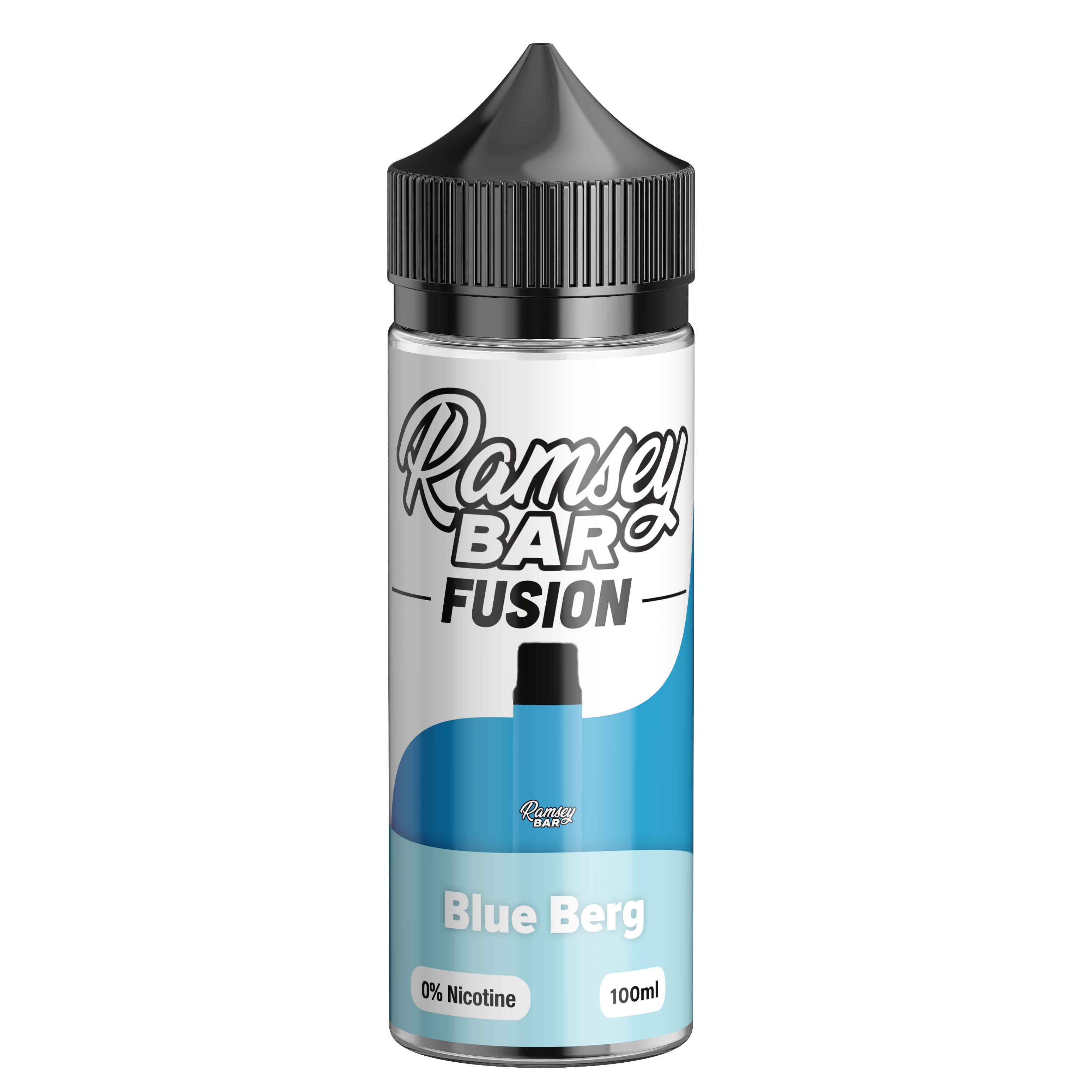 Ramsey Bar Fusion Blue Berg 100ml Shortfill E-Liquid