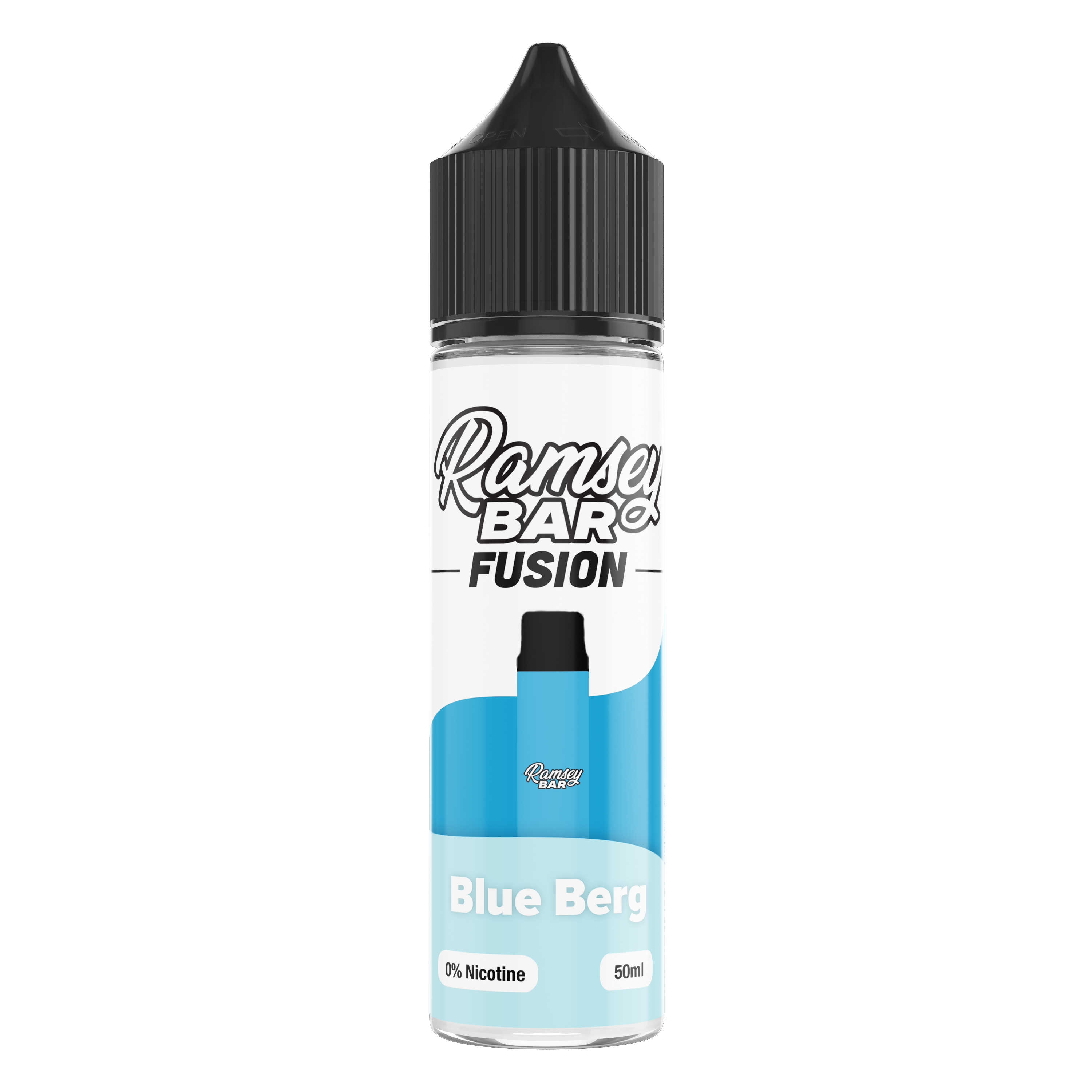 Ramsey Bar Fusion Blue Berg 50ml Shortfill E-Liquid