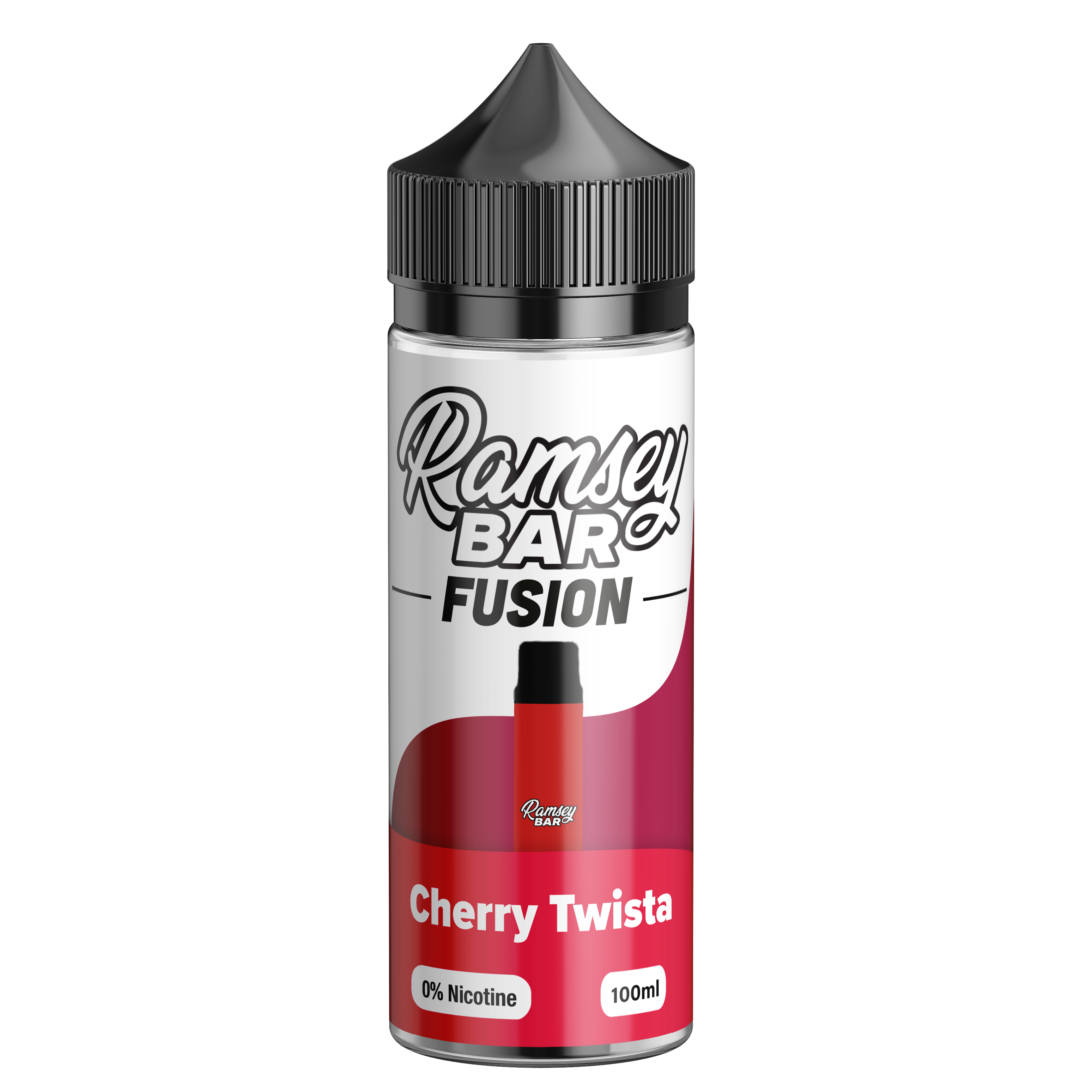 Ramsey Bar Fusion Cherry Twista 100ml Short Fill E-Liquid