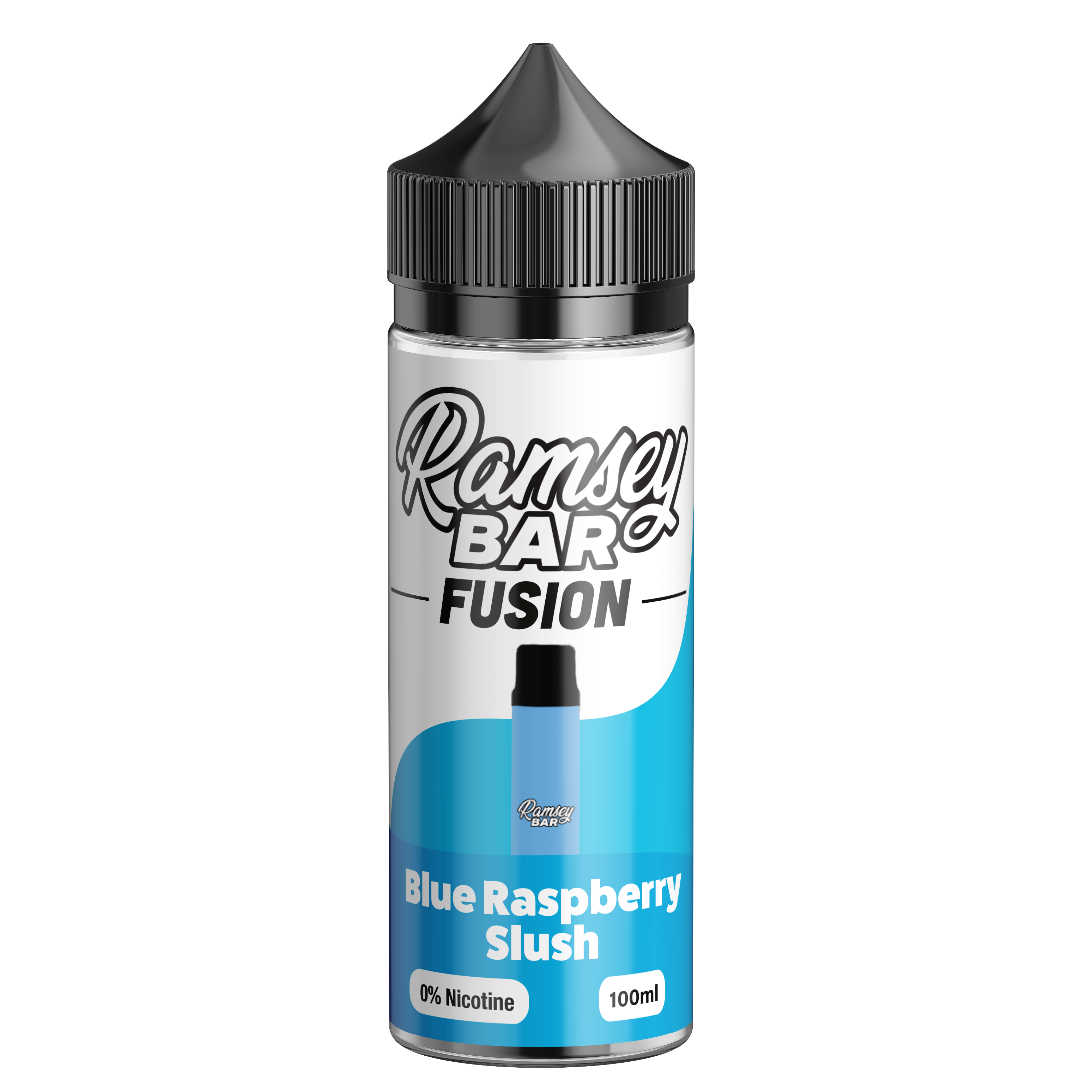 Blue Raspberry Slush E-Liquid by Ramsey E-Liquids - Short Fills UK