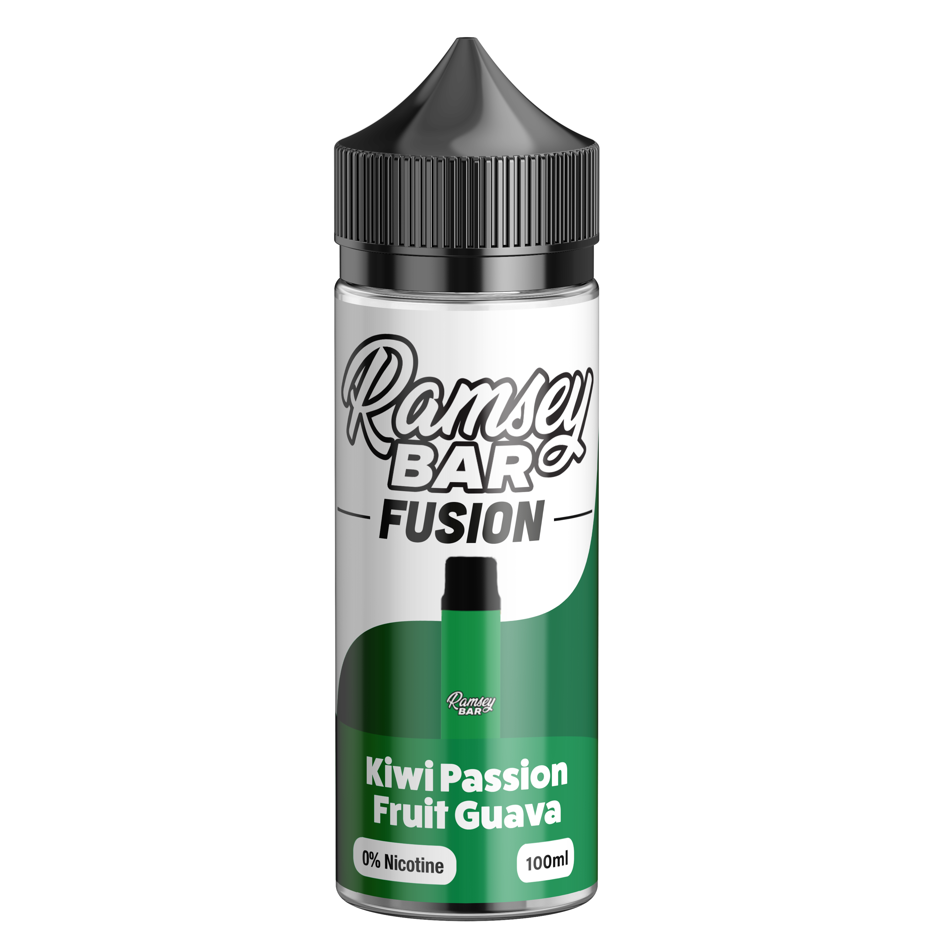 Kiwi Passion Fruit Guava E-Liquid by Ramsey E-Liquids - Shortfills UK