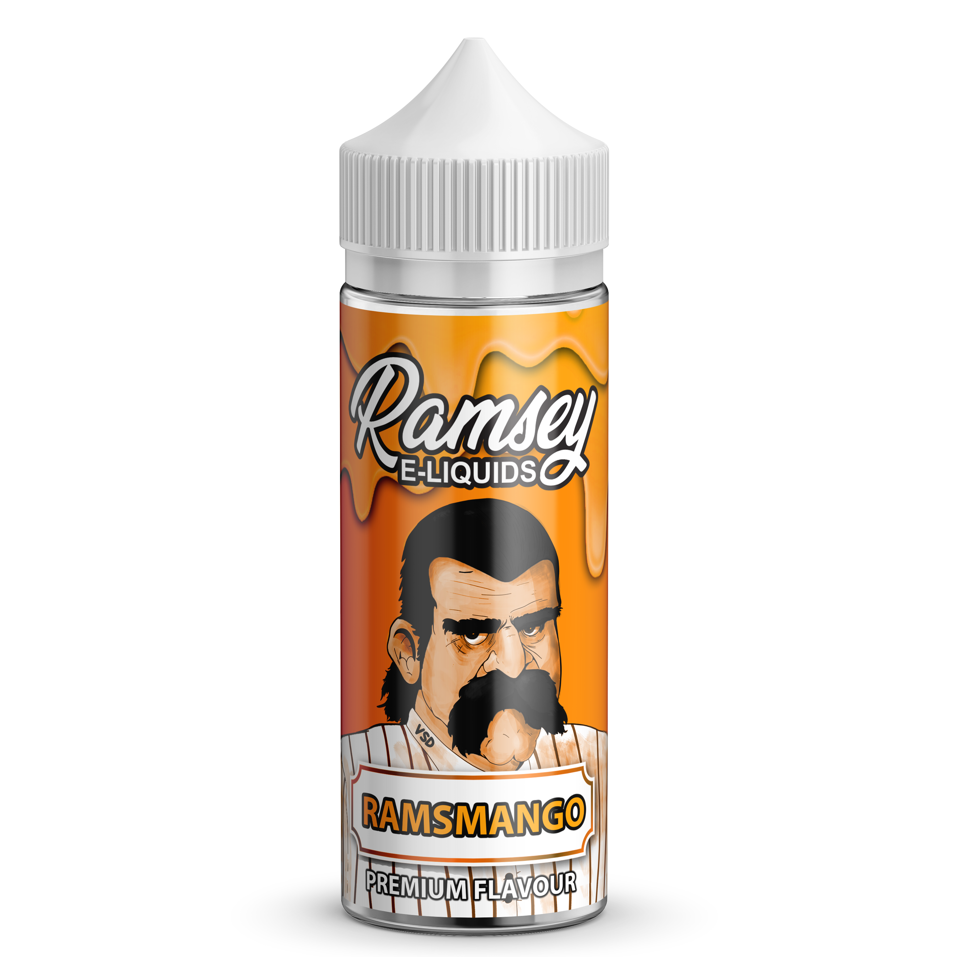 Ramsey E-Liquids Reisenmango 0mg 100ml Shortfill E-Liquid