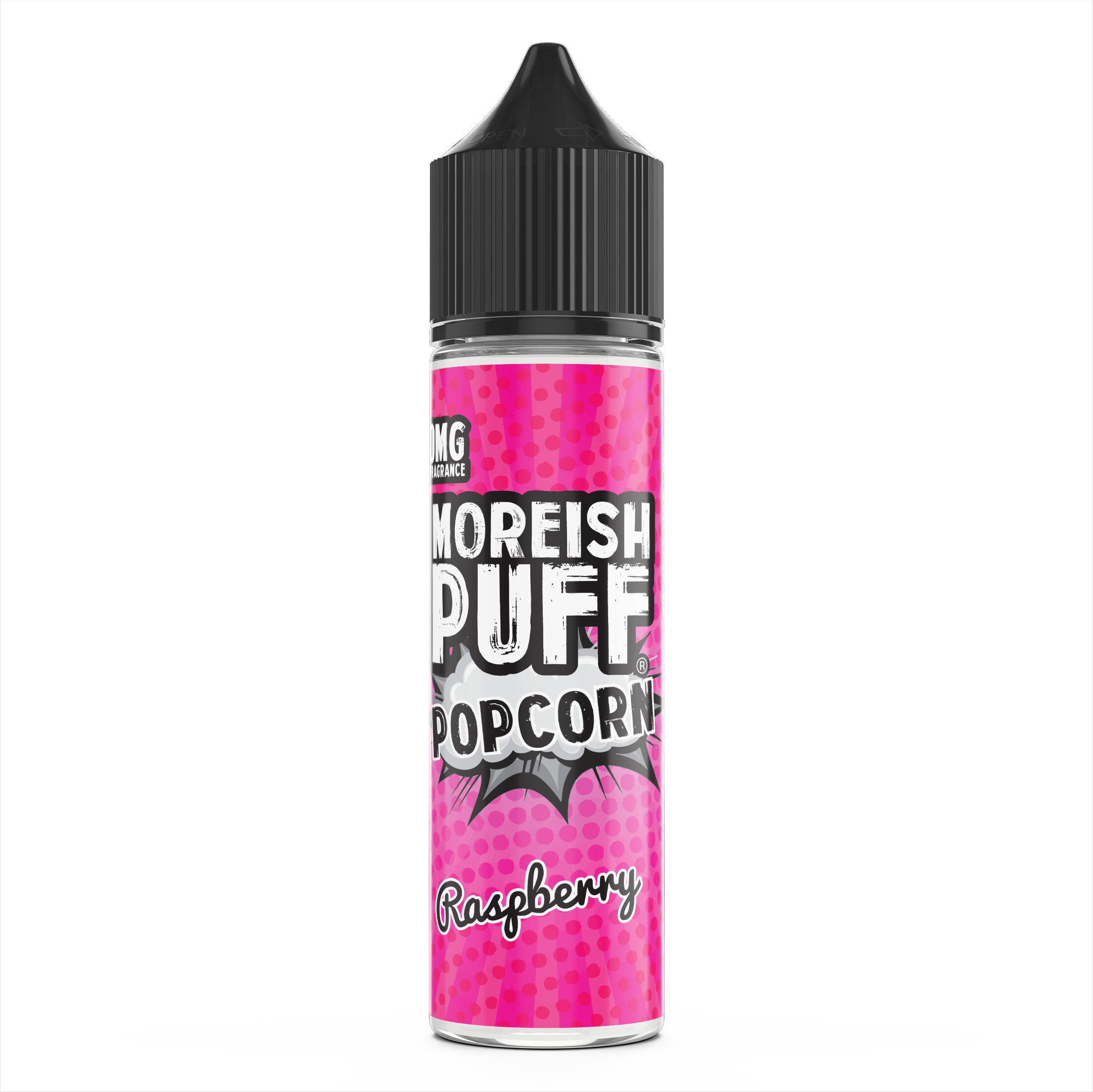 Moreish Puff Popcorn Raspberry 0mg 50ml Shortfill E-Liquid-50ml