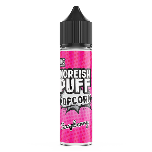 Moreish Puff Popcorn Raspberry 0mg 50ml Shortfill E-Liquid-50ml