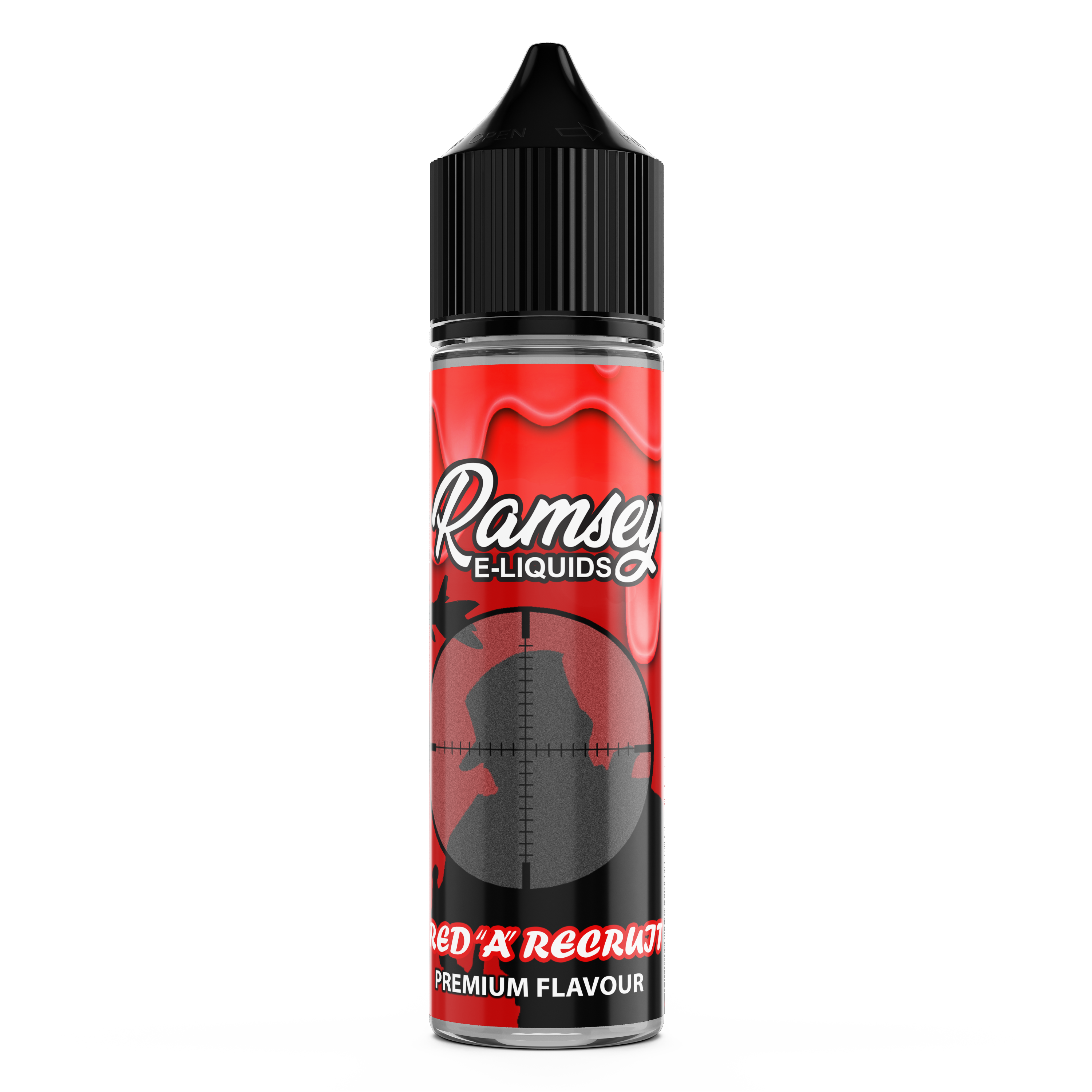 Ramsey E-Liquids Red A Recruit 0mg 50ml Shortfill E-Liquid