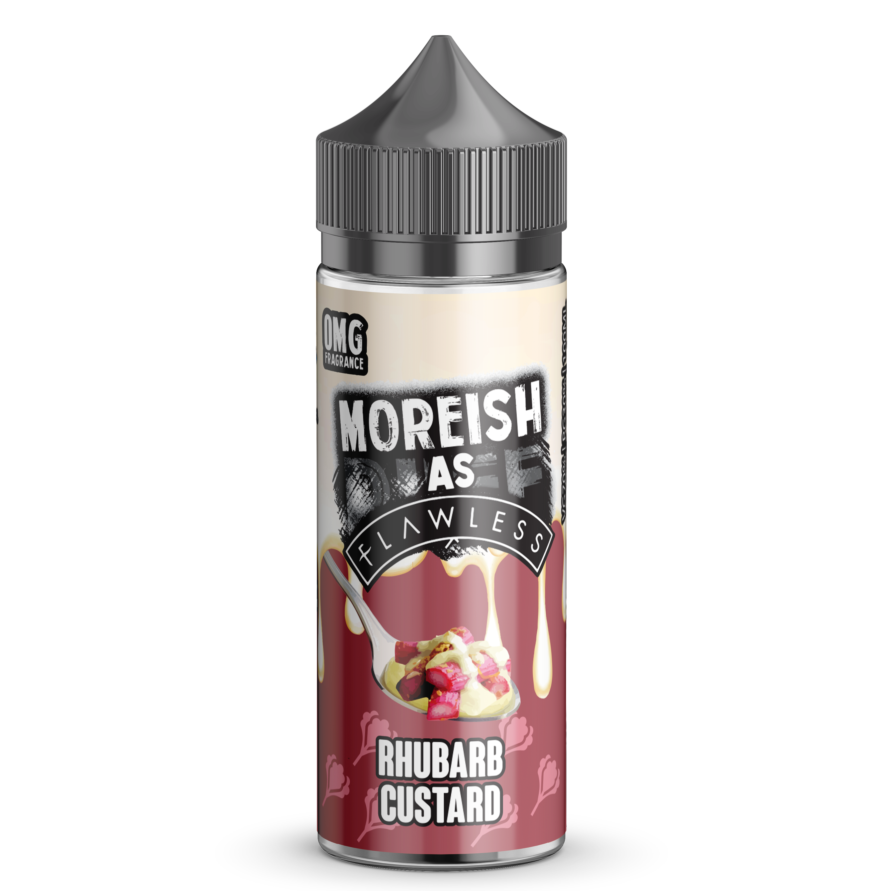 Moreish as Flawless Rhubarb Custard 100ml Shortfill E-liquid