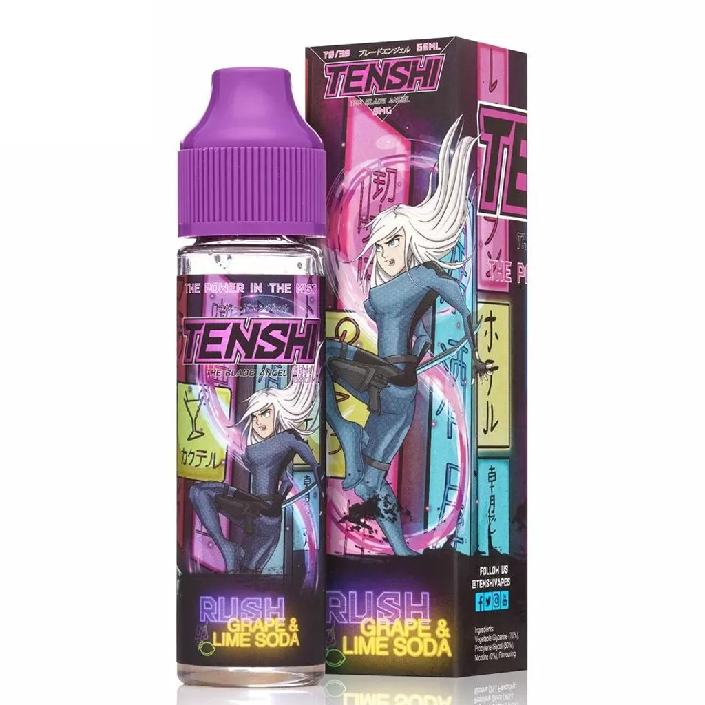Rush E-Liquid by Tenshi  - Shortfills UK
