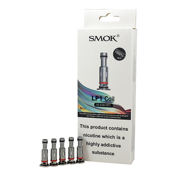 Smok LP1 Replacement Coils 5 Pack-DC 0.8ohm MTL