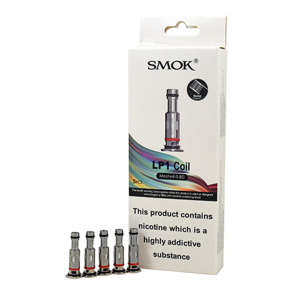 Smok LP1 Replacement Coils 5 Pack-Meshed 0.8ohm