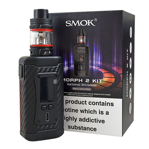 Smok Morph 2 Sub-Ohm Vape Kit-Black Carbon Fiber