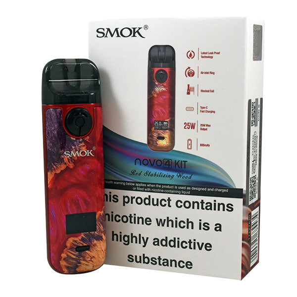 Smok Novo 4 Vape Pod Kit-White Armor