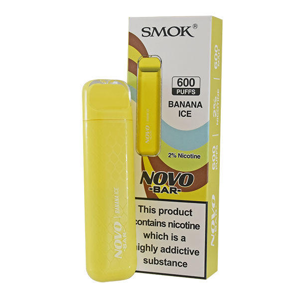 Smok Novo Bar Disposable Vape Device-Banana Ice