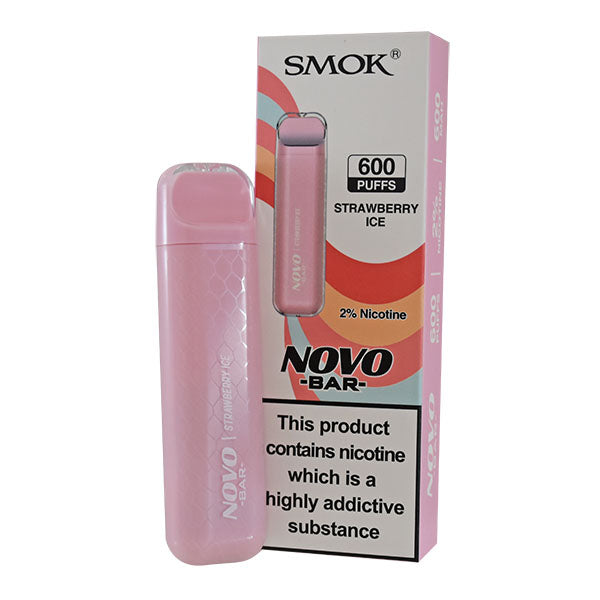Smok Novo Bar Disposable Vape Device-Strawberry Ice