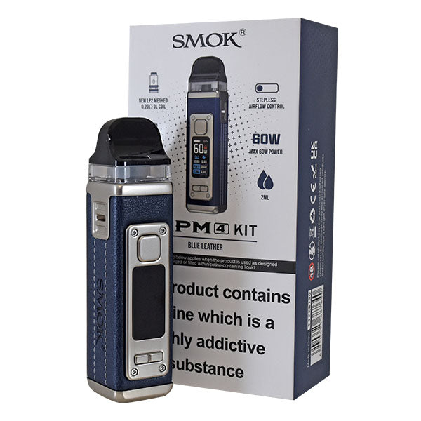Smok RPM 4 Pod Vape Kit - Blue Leather