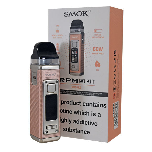 Smok RPM 4 Pod Vape Kit -n Rose Gold