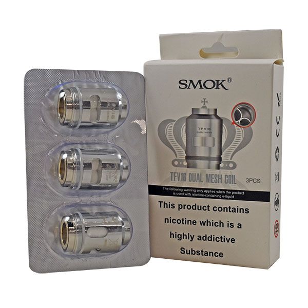 Smok TFV16 Replacement Coils 3 Pack-Dual Mesh 0.12ohm
