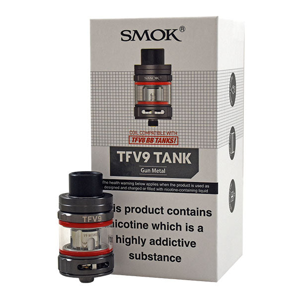 Smok TFV9 Vape Tank-Matte Black