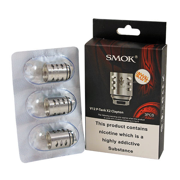 Smok V12 P-Tank Replacement Coils 3 Pack-Q4 - 0.4Ω