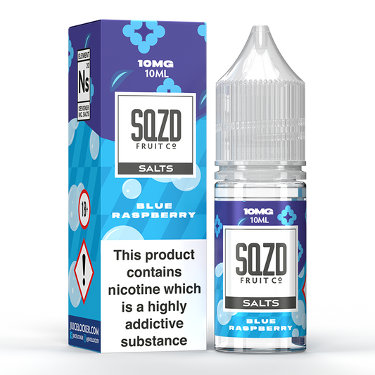 Blue Raspberry Nic Salt by SQZD - Nic Salts UK