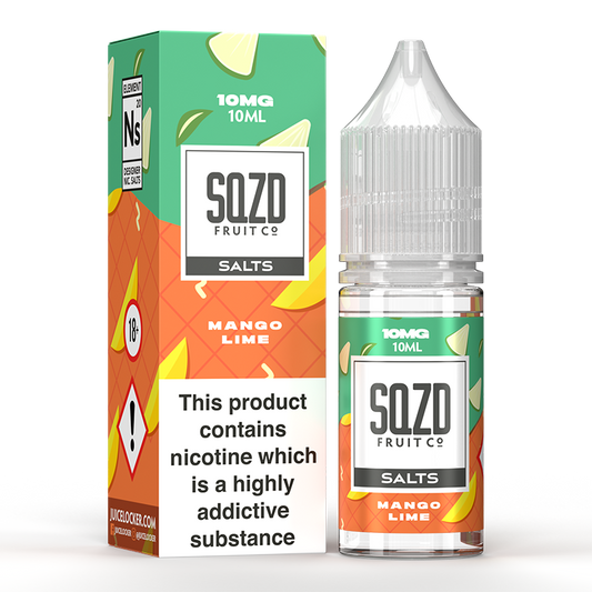 Mango Lime Nic Salt by SQZD - Nic Salts UK