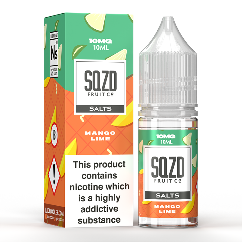 Mango Lime Nic Salt by SQZD - Nic Salts UK