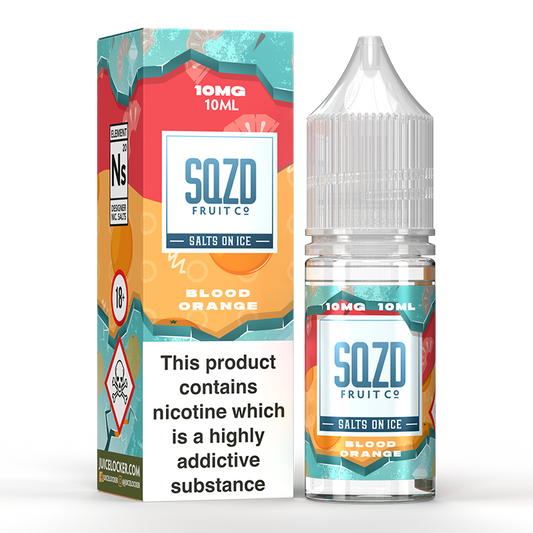 Blood Orange Nic Salt by SQZD - Nic Salts UK