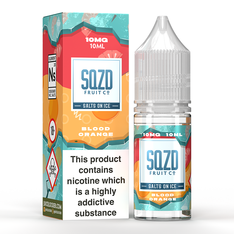 Blood Orange Nic Salt by SQZD - Nic Salts UK