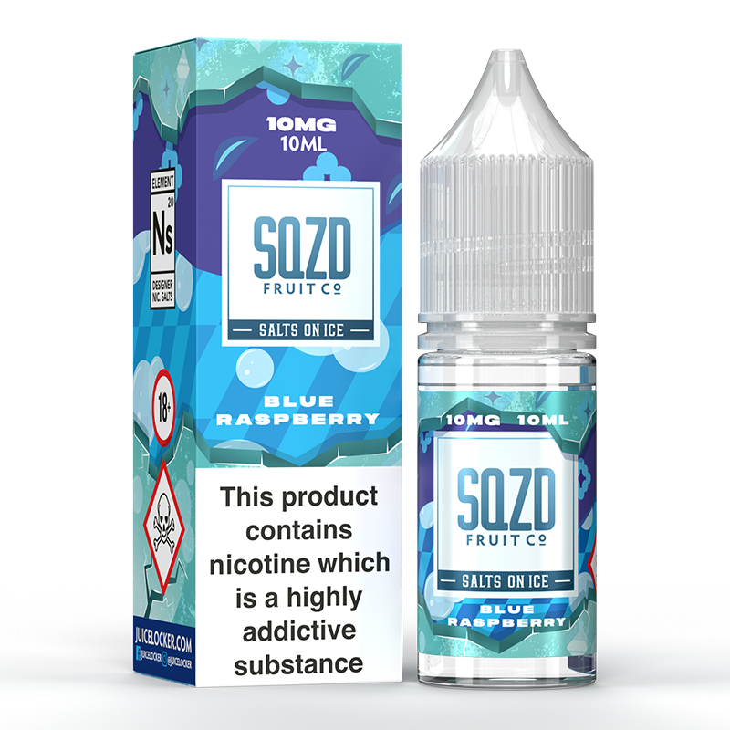 Blue Raspberry Nic Salt by SQZD - Nic Salts UK