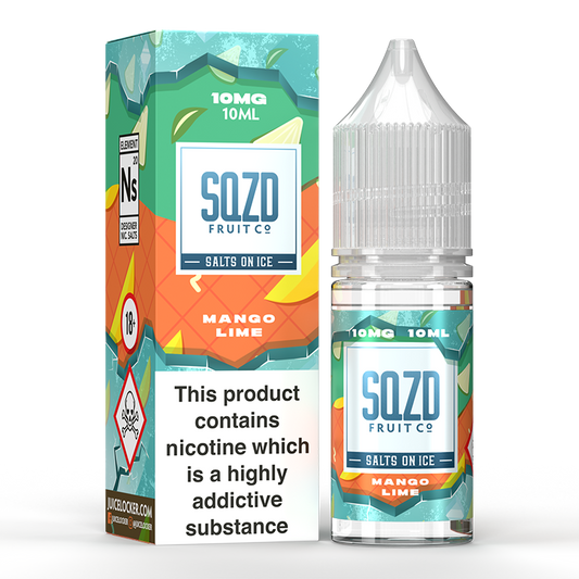 Mango Lime Nic Salt by SQZD - Nic Salts UK