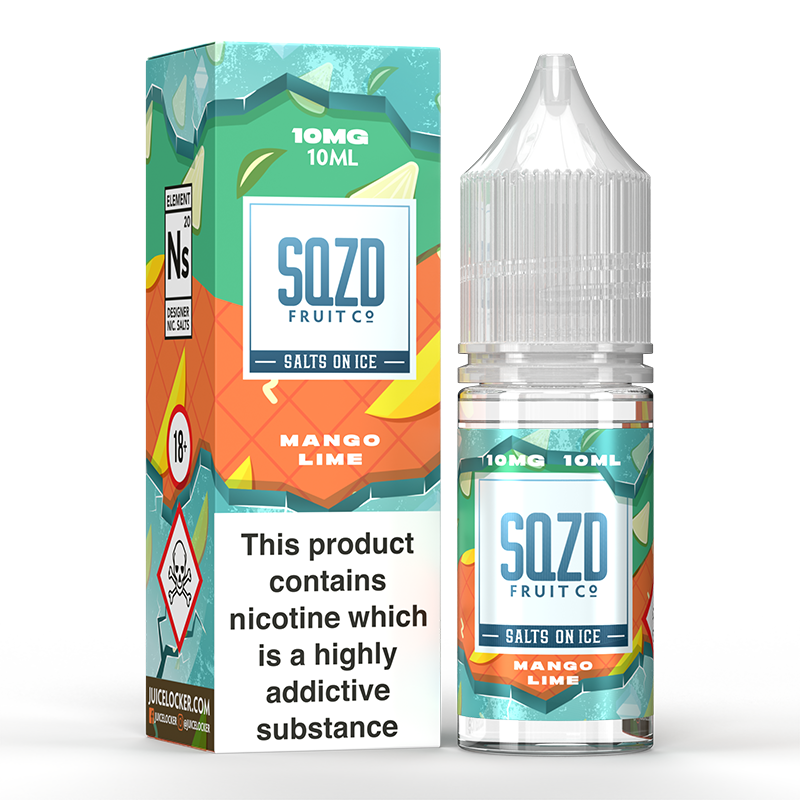Mango Lime Nic Salt by SQZD - Nic Salts UK