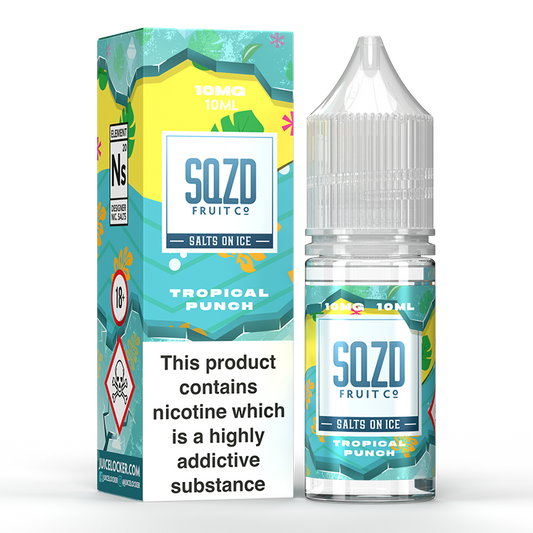 Tropical Punch Nic Salt by SQZD - Nic Salts UK
