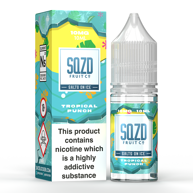 Tropical Punch Nic Salt by SQZD - Nic Salts UK