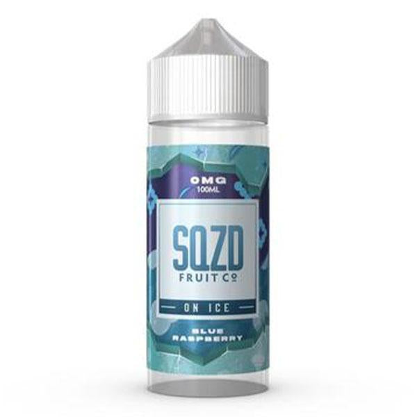 SQZD on Ice: Blue Raspberry 0mg 100ml Shortfill E-Liquid