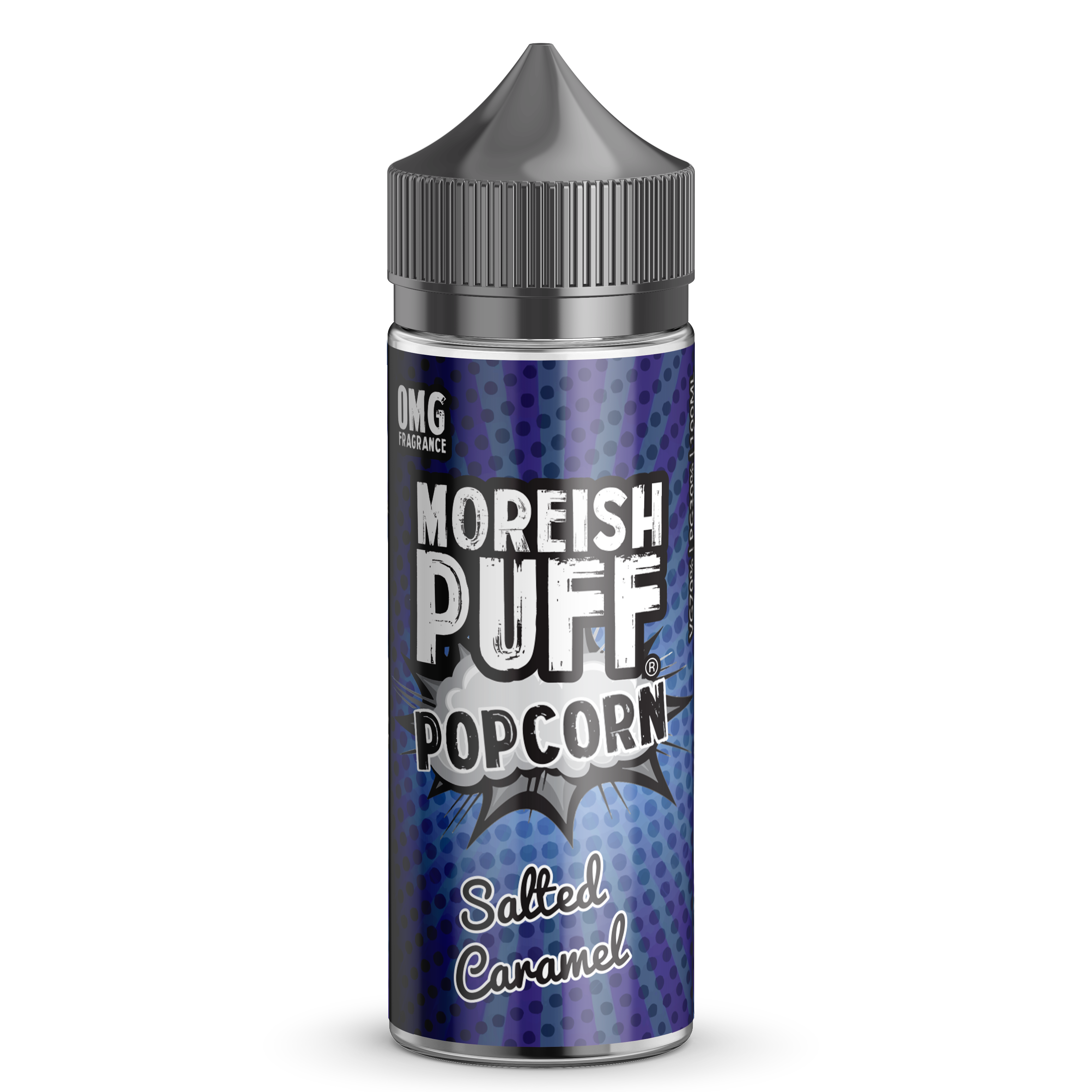 Moreish Puff Popcorn Salted Caramel 0mg 100ml Short Fill E-Liquid-100ml