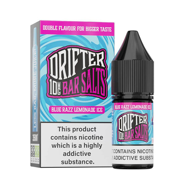 Drifter Bar Salts Blue Razz Lemonade Ice 10ml Nic Salt