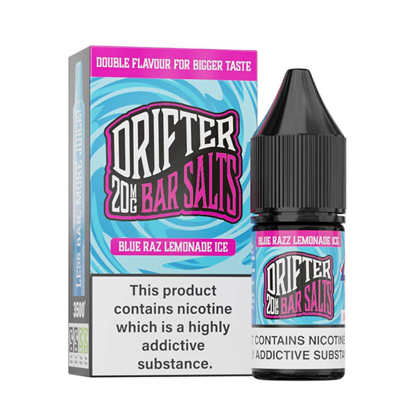 Drifter Bar Salts Blue Razz Lemonade Ice 10ml Nic Salt