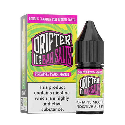 Drifter Bar Salts Pineapple Peach Mango 10ml Nic Salt