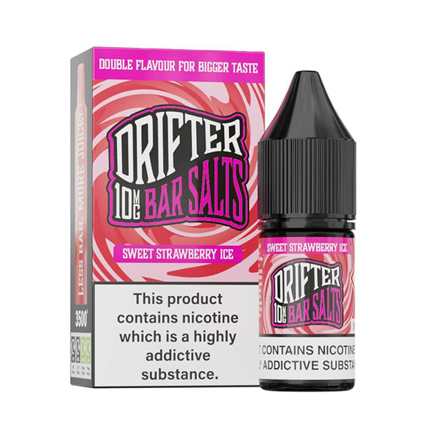 Drifter Bar Salts Sweet Strawberry Ice 10ml Nic Salt