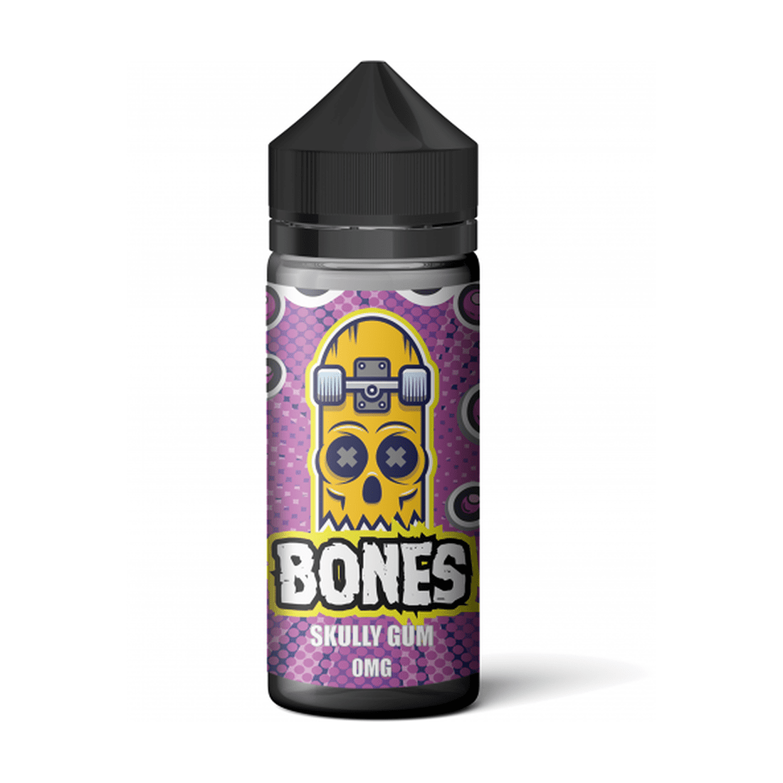 Wick Liquor Bones - Skully Gum E-Liquid 100ml Short Fill