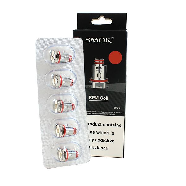 Smok RPM Replacement Coils 5 Pack-Quartz 1.2 ohm