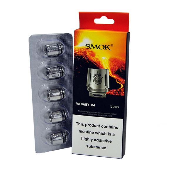 Smok V8 Baby Beast Replacement Coils 5 Pack-Q2 0.4Ω